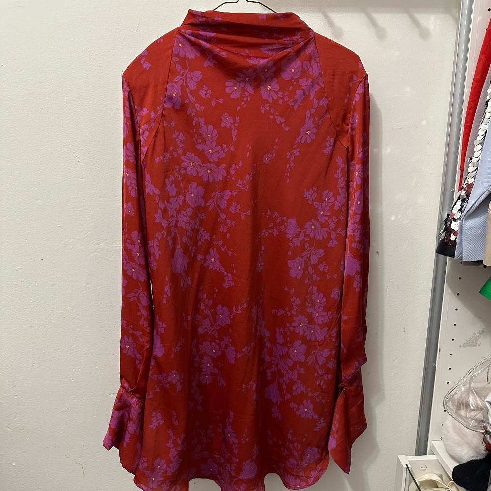 floral mini dress
